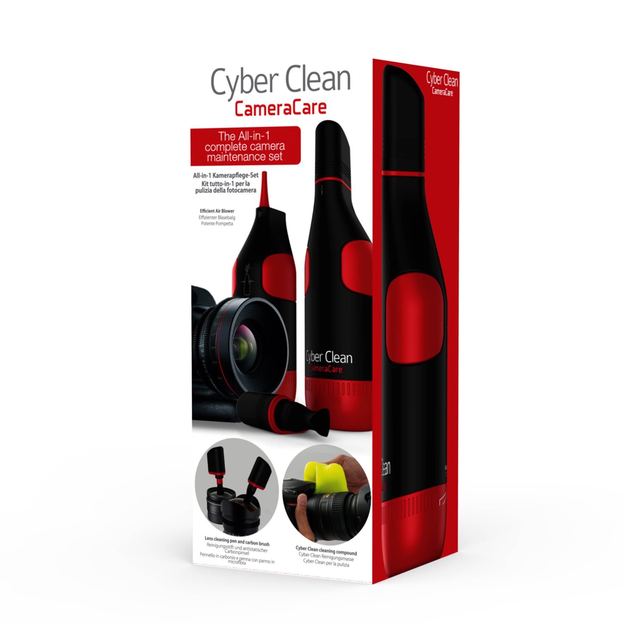 Cyber Clean Limpiador completo de cámara - Amarillo