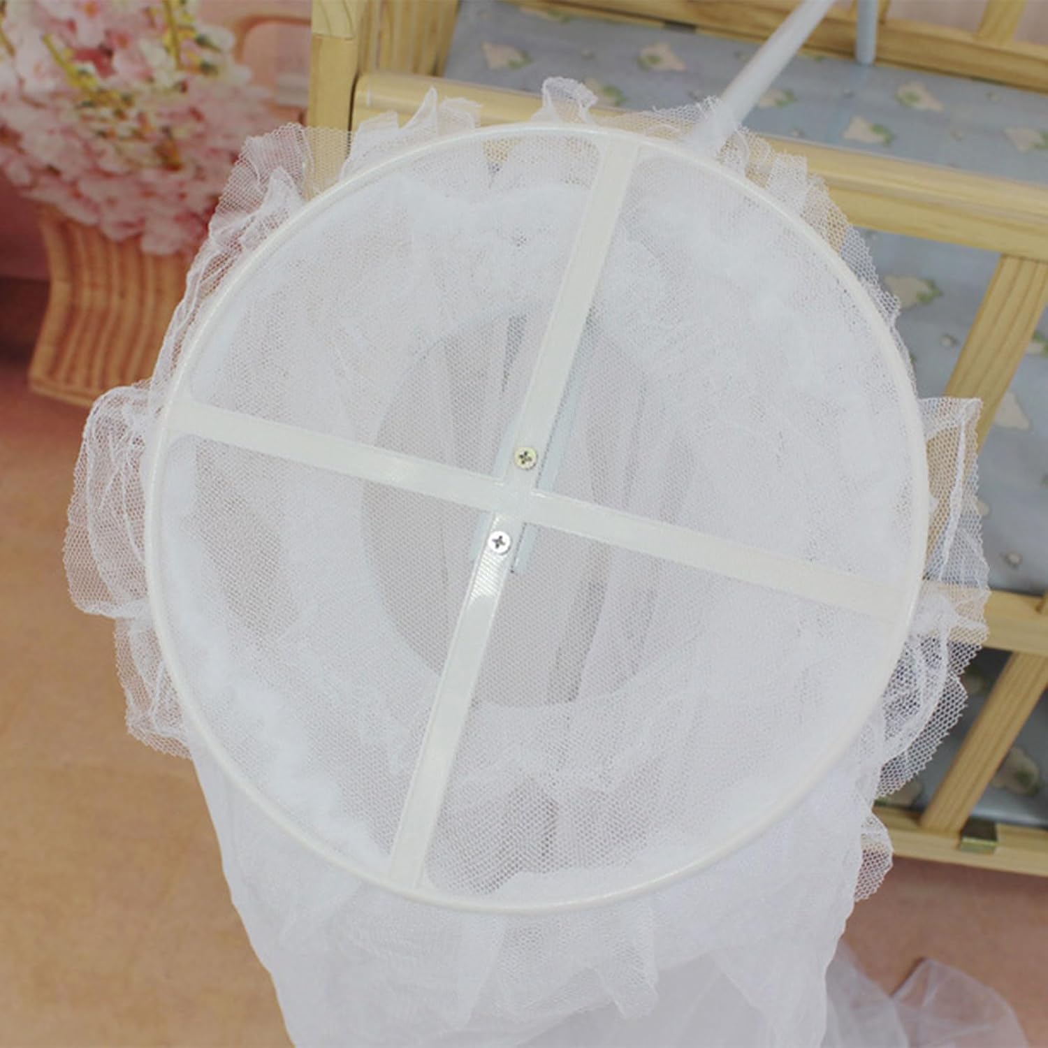 Bed Dome Cot Net Canopy Curtains For Beds Portable Netting (Without Stand) For Toddler Infant Baby Bed