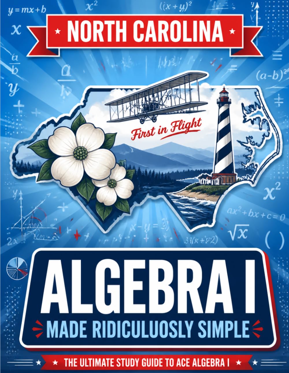 North Carolina Algebra I Made Ridiculously Simple: Comprehensive Practice, Challenging Exercises, and Strategic Guidance for Complete Test-Day Confidence