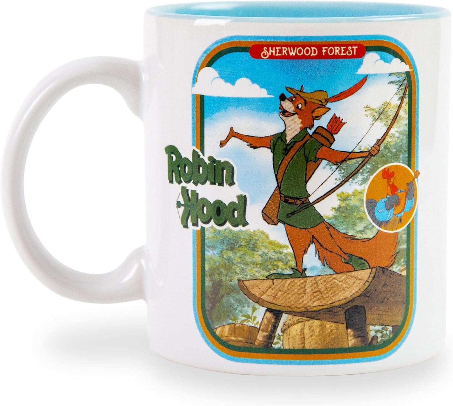 Disney Robin Hood Sherwood Forest Ceramic Mug | Large Coffee Cup For Espresso, Tea, Cocoa | Holds 20 Ounces - Image 2