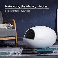 Vista 6 de WECATION Automatic Self-Cleaning Cat Litter Box, Dust-Free Cat Littler Box for Multiple Cats Blow 16LB