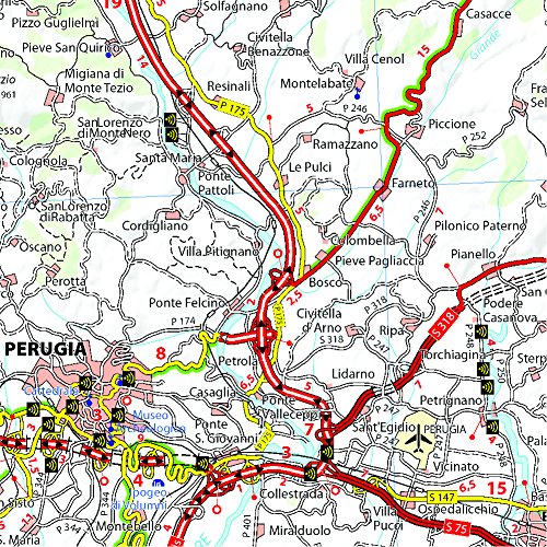 Michelin Map Italy: Umbria, Marche 359 (Maps/Local (Michelin)) (Italian Edition) #TOP1