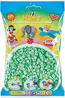 Hama - Midi Size Beads, 201-98, Green