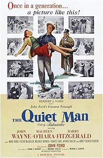 ART.COM Wall Art Print The Quiet Man, Maureen O'Hara, John Wayne, Barry Fitzgerald, 1952, 12" x 18"