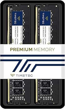 Timetec 32GB KIT(2x16GB) DDR4 2666MHz PC4-21300 Non-ECC Unbuffered