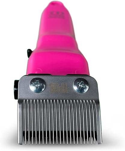 Vista 7 de TPOB Slime 2 Candy Edition Barber Hair Clippers for Men 6800 RPM with Matte Pink Case and Taper Blade