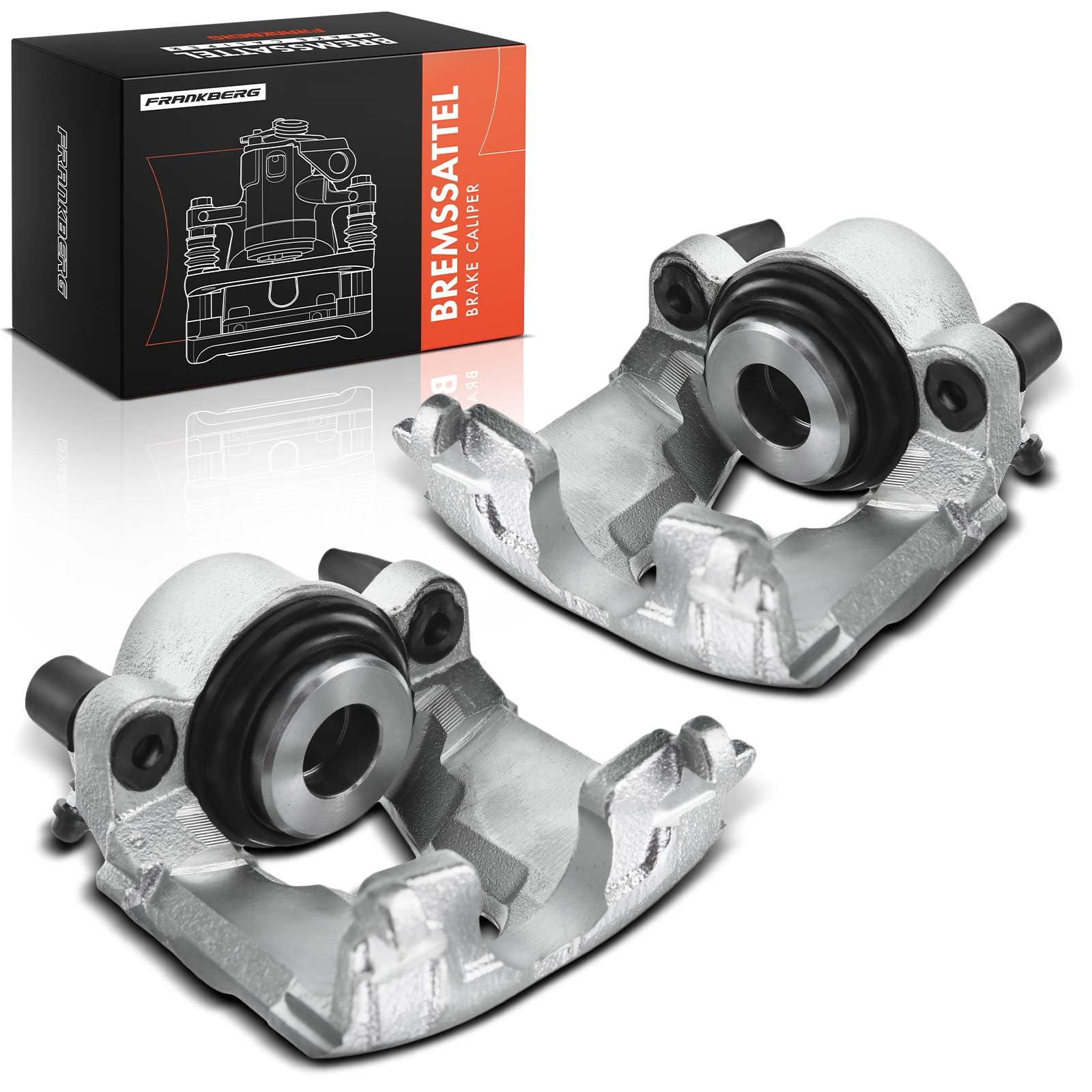 Frankberg 2x Pinza Freno Asse Anteriore Sinistra Destra Compatibile con Astra G F67 T98 CC F08/F48 F70 F69 Replace# 90544002 93184517