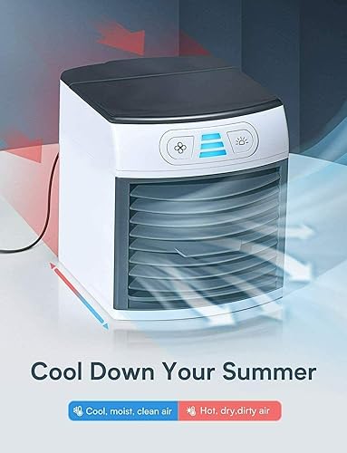 Miniatura 3 de Breezy Arctic Cooler Air Cooler Ventilador portátil Mini Aire acondicionado portátil - Aire acondicionado portátil - Aire acondicionado portátil -