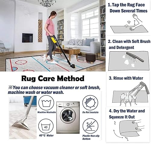 Miniatura 5 de Alfombra geométrica de mármol rosa dorado, gris, blanco, rosa, negro, alfombra lavable a máquina para interiores con respaldo antideslizante para