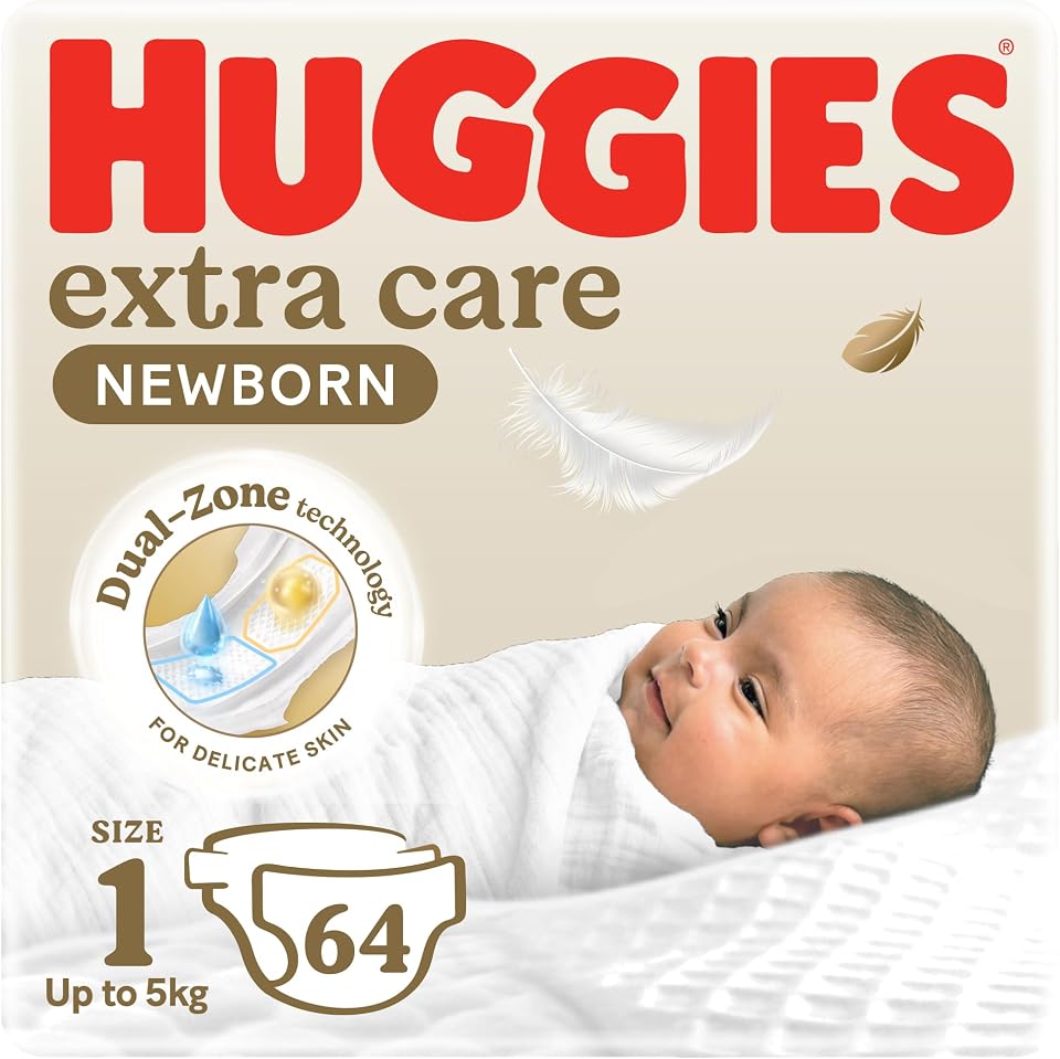 حفاضات هاجيز (Huggies) 653 قطعة