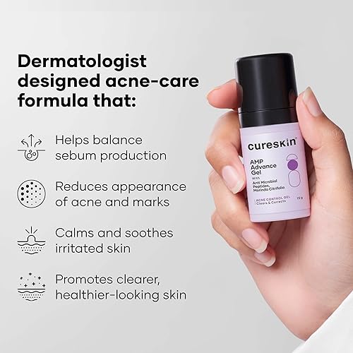 Miniatura 2 de Cureskin AMP Advance Gel  Tratamiento reparador de manchas de acné para rostro y cuerpo