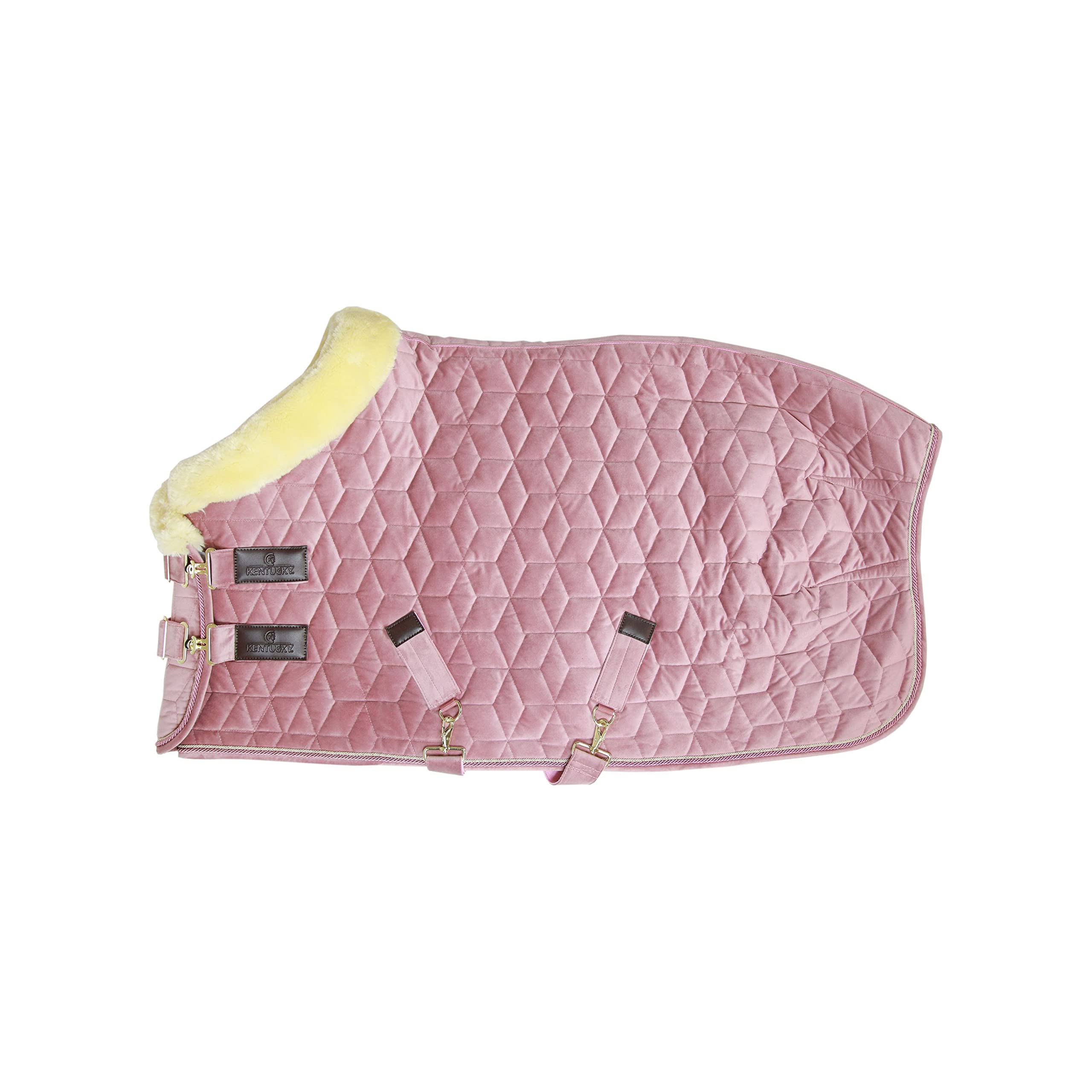 Kentucky Horsewear Show Rug - Manta para torneos (terciopelo, tamaño: 130), color rosa