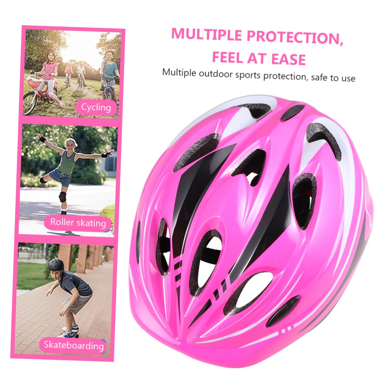 Totority Professional Boys and Girls Skating Gear Elbow Pads Kneecaps Wrist Guards Comfortable Ventilated Fit for Years Old