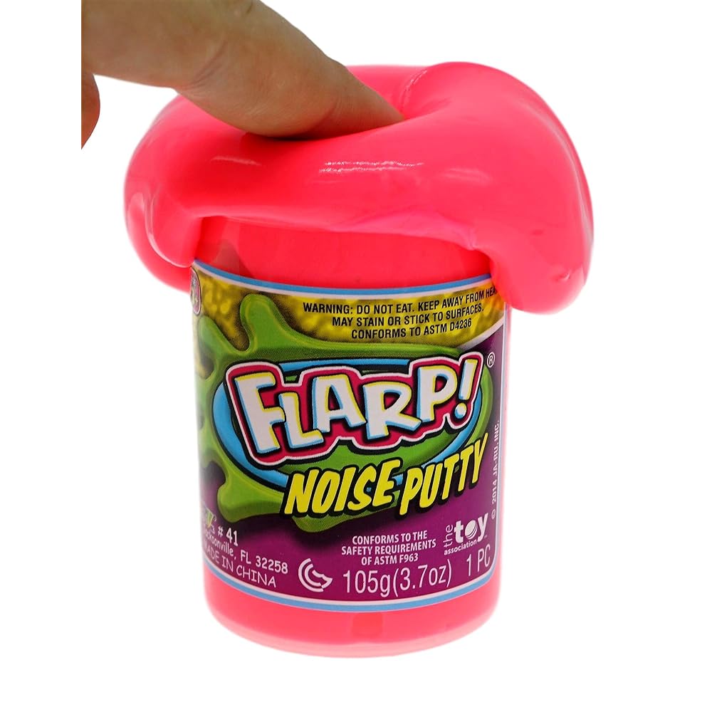 JA-RU Flarp Noise Putty Scented (1 Unit Assorted) Squishy Sensory Toys for Easter, ADHD Autism Stress Toy, Great Party Favors Fidget for Kids and Adults Boys & Girls. 10041-1A