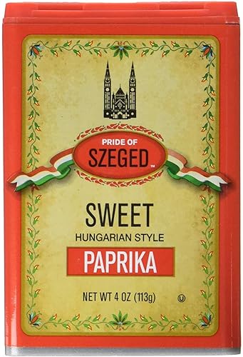 Szeged - Especias condimentos de pimentón dulce - Paquete de 2
