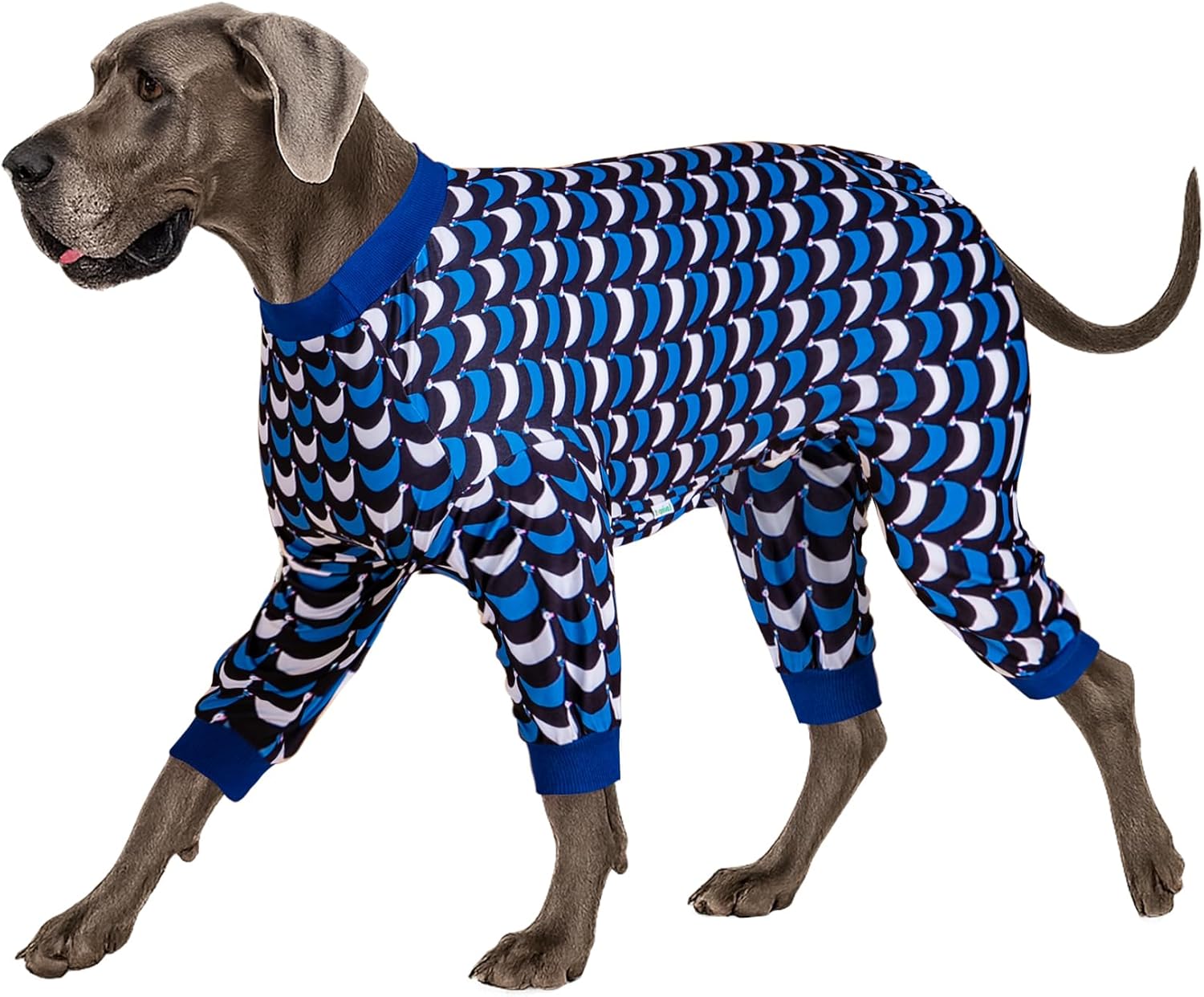 Anti-Lick Anxiety Calming Jammies for Large Dogs
