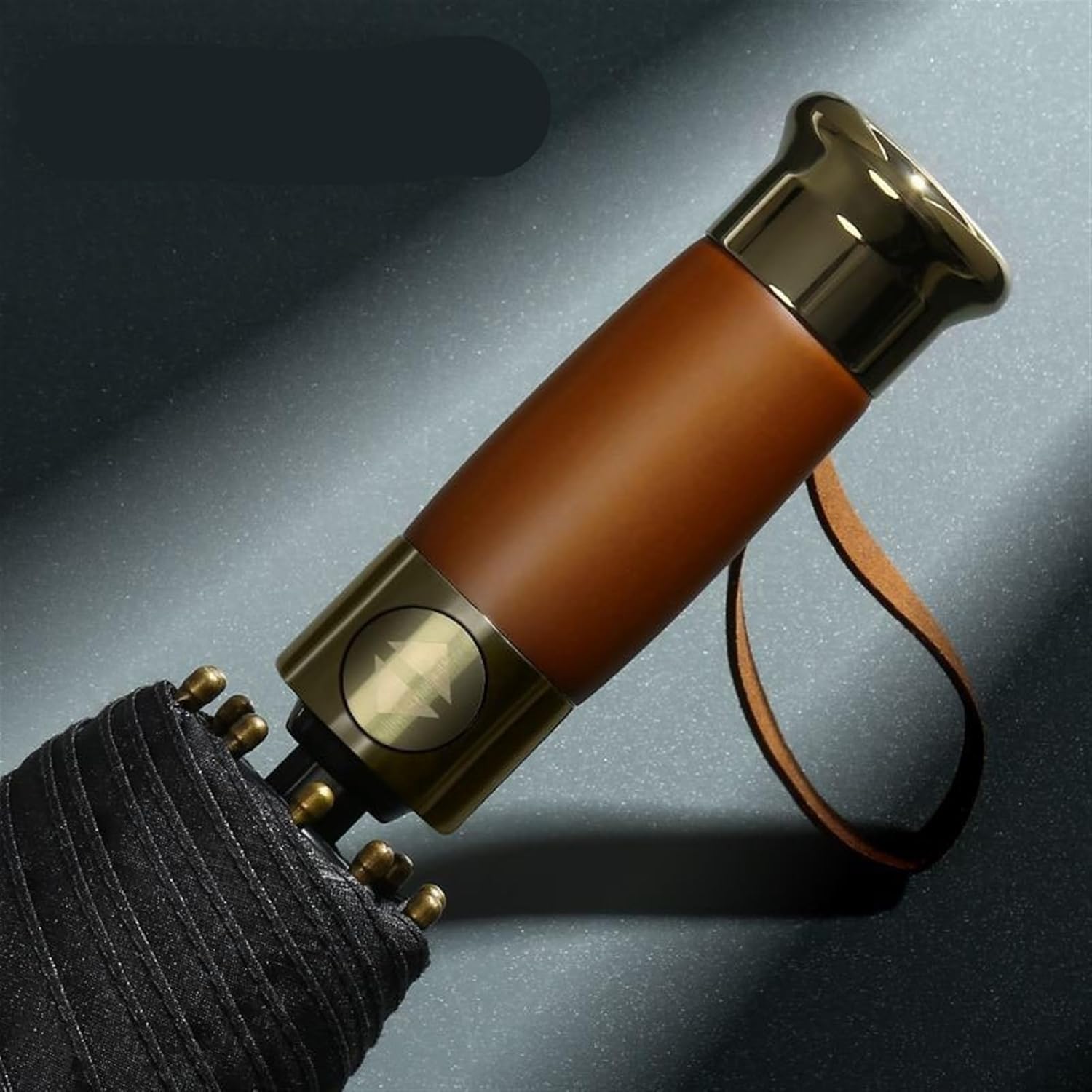 Umbrellas Large Automatic Folding Business Umbrella Men Women Windproof Rain
