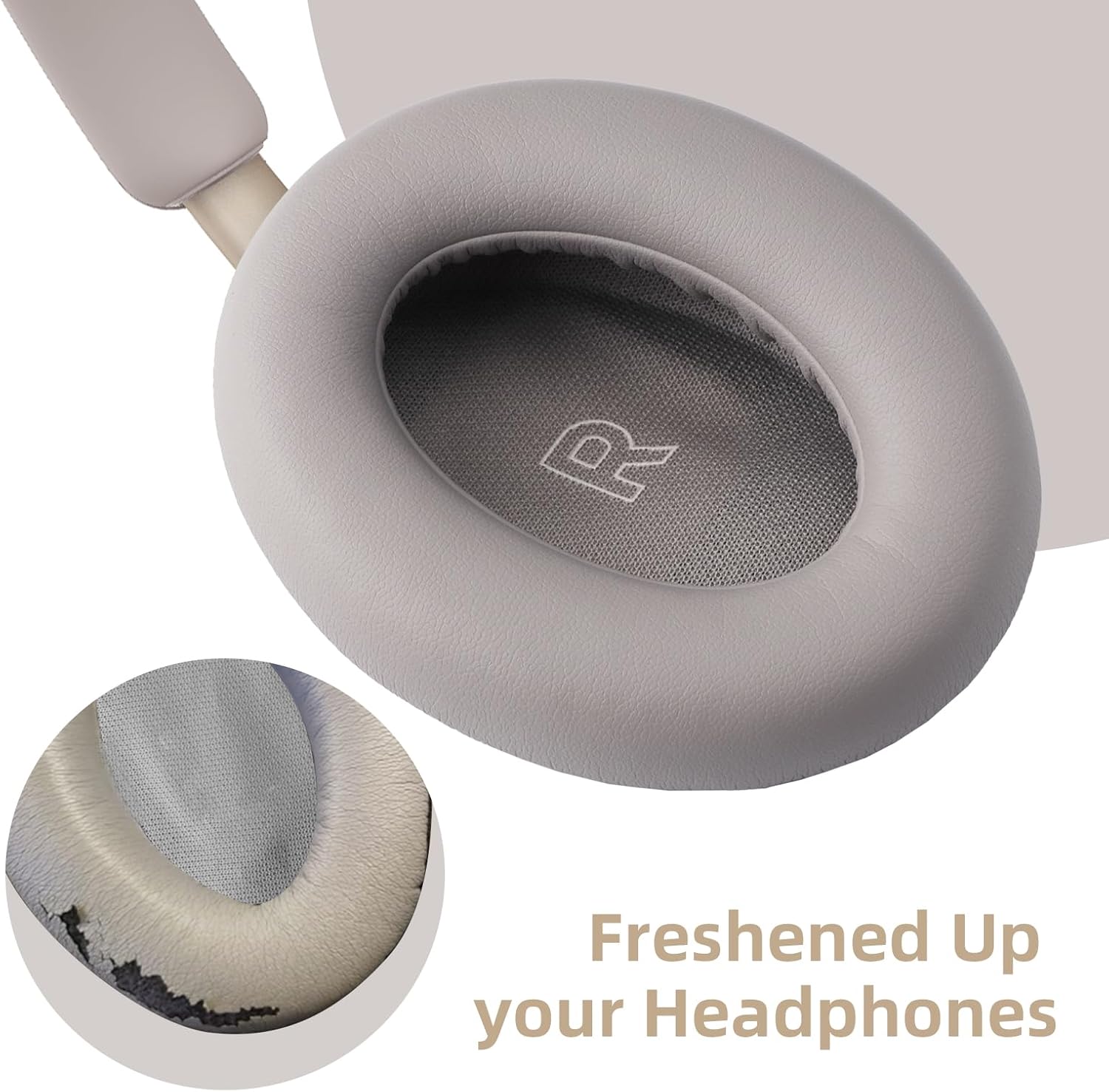 Replacement Earpads for Bose QuietComfort(QC) Ultra Wireless Headphones, Ear Pads Cushions with Softer Protein Leather and High Density Memory Foam for Noise Isolation - Image 5