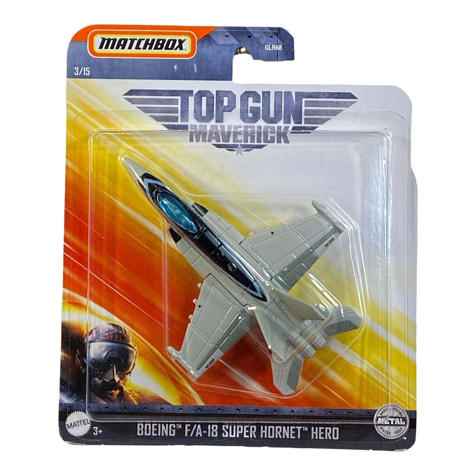 Matchbox Top Gun Maverick BOE-ing F/A 18 Super Hornet Hero 3/15