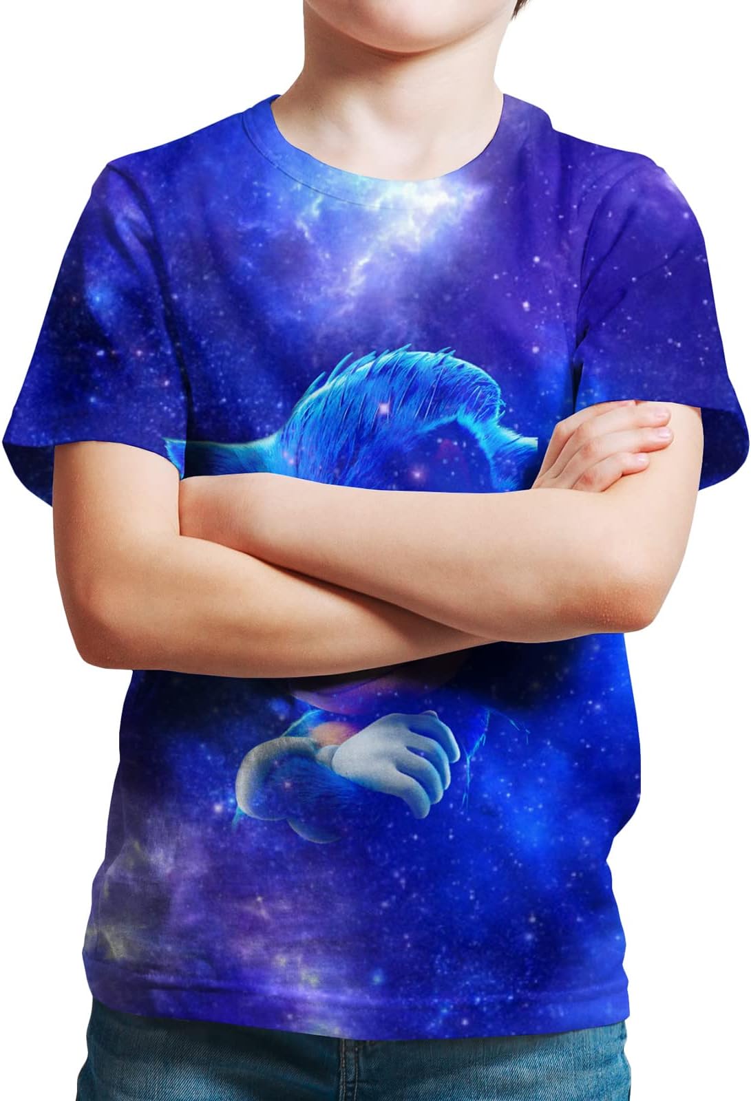 Boys Novelty T-Shirts,Kids Anime Birthday Shirts Game Graphic Spring Tshirt Clothes for Youth,Unisex