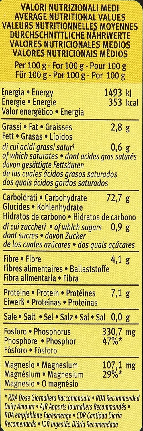 Italian Gourmet Riso Nero Integrale riso Vollkornreis Italien 12 x 500g | Schwarze Körner, ricco di fibre e antiossidanti, vakuumverpackt, Gesamtnettogewicht 6 kg + Kostenlos Polpa 400g