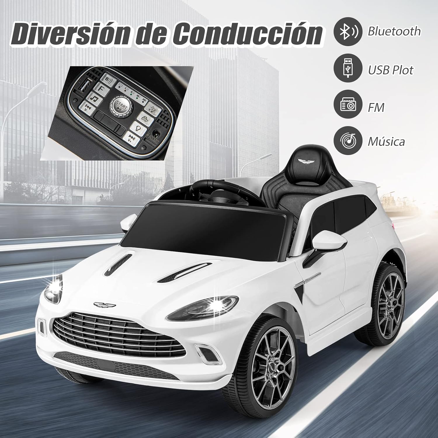 COSTWAY Aston Martin DBX multimedia