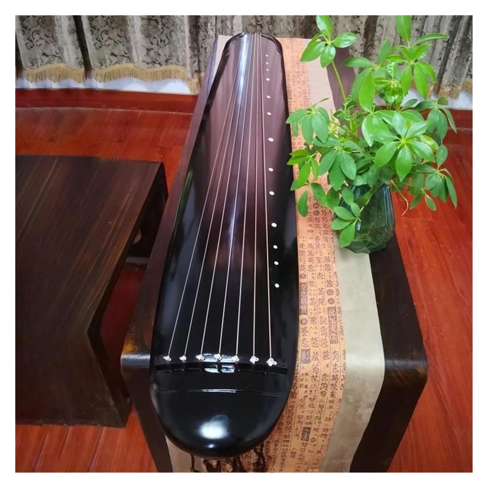 Profesjonalny Instrument Strunowy Guqin 7strunowy Guqin Przenośny Drewniany Tradycyjny Instrument Strunowy Dla Początkujących Dorosłych I Profesjonalistów