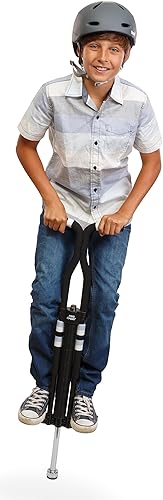 Miniatura 13 de New Bounce Pogo Stick para niños – Pogo Sticks para edades de 9 años en adelante, 80 a 160 libras – Edición Pro Sport, calidad, fácil agarre, Negro