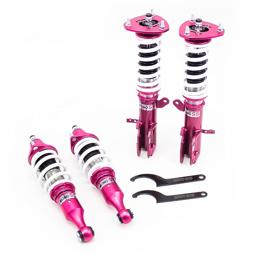 Amazon.com: Godspeed MSS0138-C MonoSS Coilover Lowering Kit