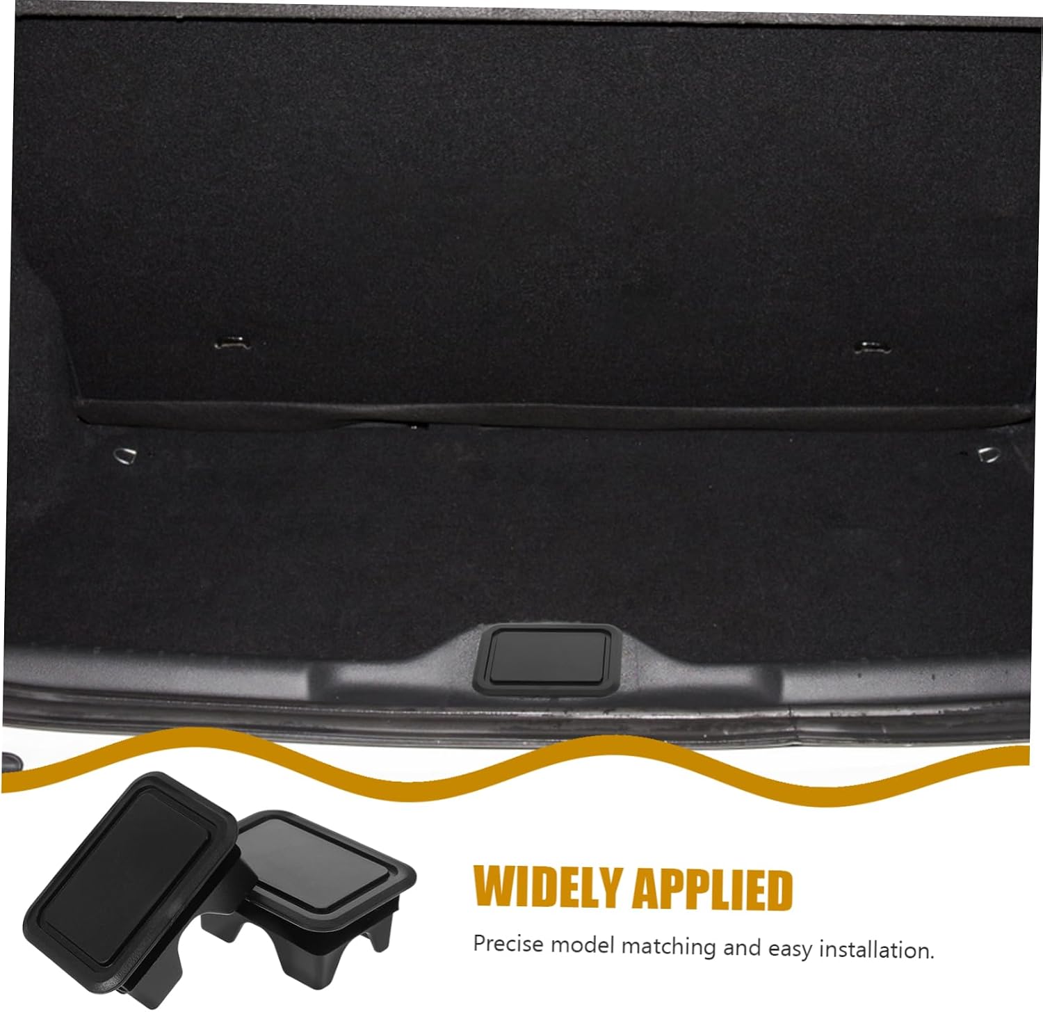 VALICLUD 2PCS Truck Bed Rail Hole Covers for RAM 1500 2500 (2019-2022) Dustproof Truck Bed Rail Inserts Sturdy Plastic Accessories
