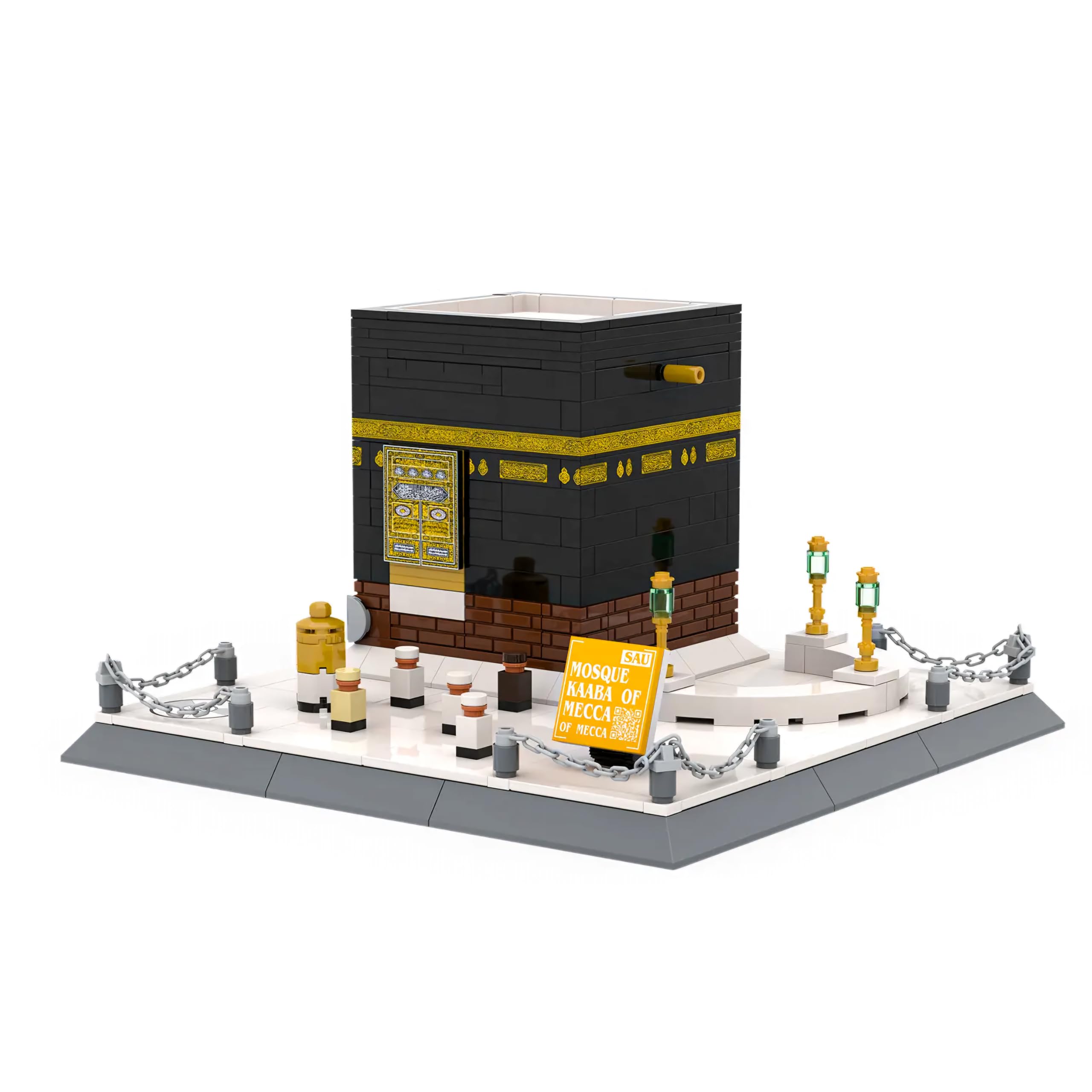 Indian BLOCKZ | Kaaba Building Blocks | 446 pcs | kaaba building blocks 446 pcs-image-13