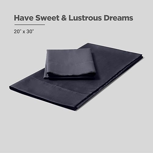 Miniatura 3 de Fabdreams - Juego de sábanas, 100 % algodón orgánico, tejido de satén, 4 piezas, 400 hilos, certificado GOTS, suave y sedoso, brillante, acabado de