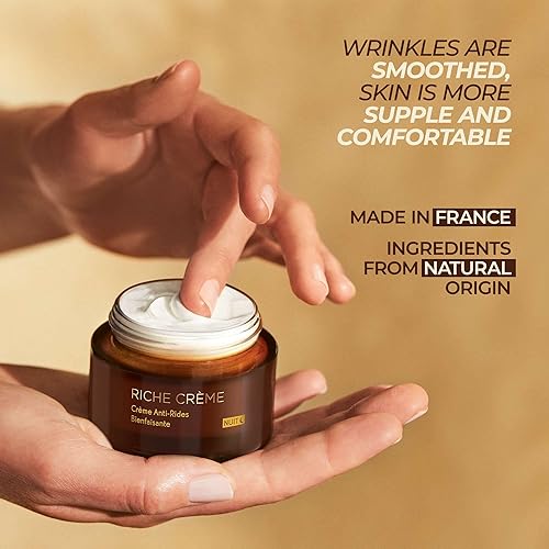 Miniatura 6 de Yves Rocher Crema Riche Antiarrugas Reconfortante (noche)  Suaviza y suaviza la piel  1.7 onzas líquidas