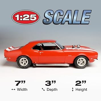 AMT 1968 Chevy Camaro Z / 28 1:25 Scale Model Kit