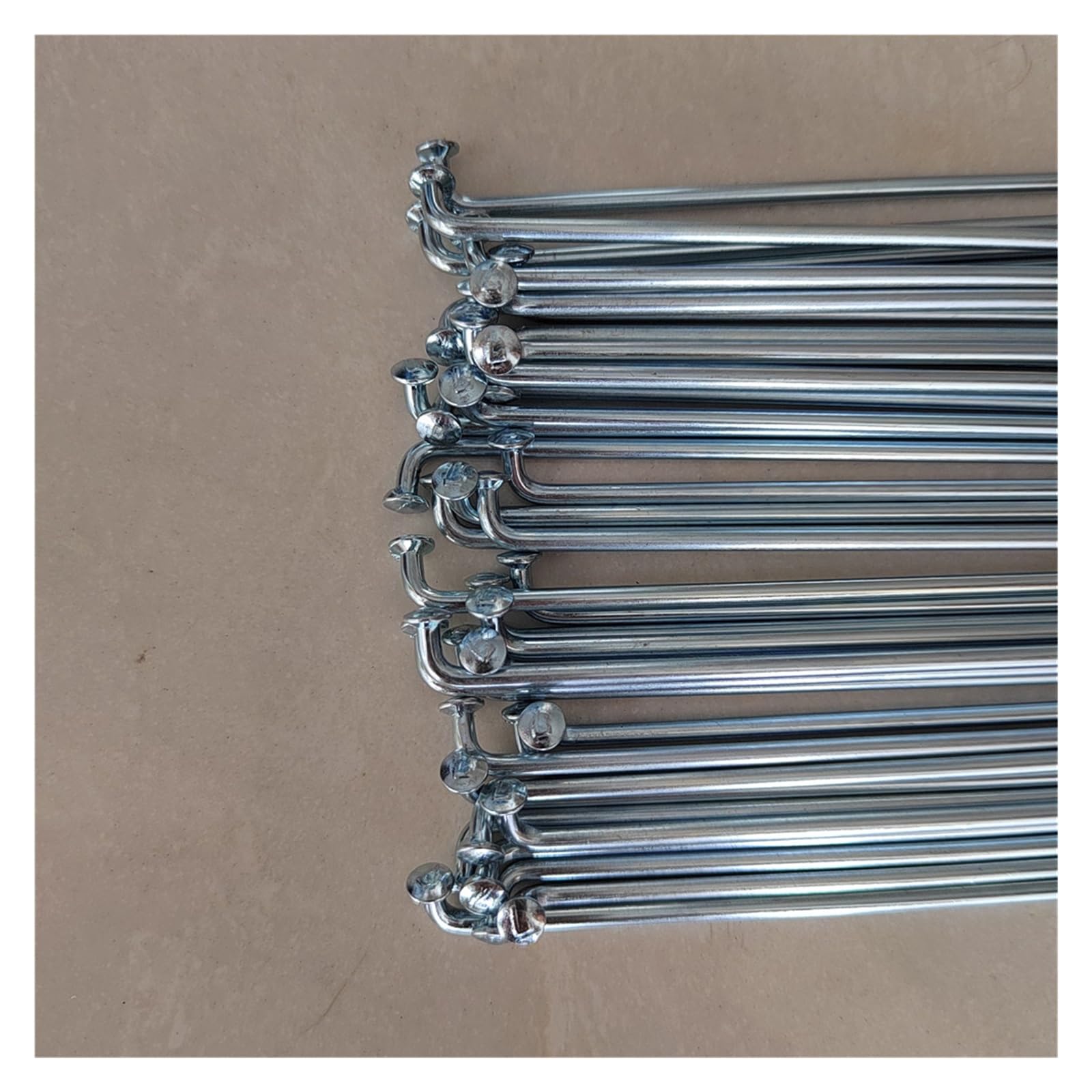 Raggi Bici Raggi for Bicicletta elettrica 12G Diametro 2,5 mm Lunghezza 170-305 mm Acciaio 40 Pezzi con nippli(270mm)