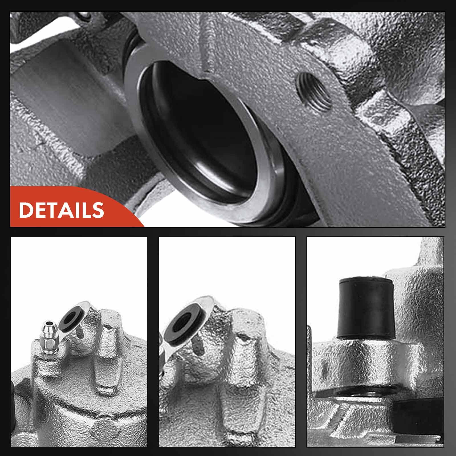 Frankberg Pinza freno anteriore sinistra con staffa AV612B302AA | Distanza tra i fori di montaggio: 90 mm; Compatibile con: C-Max II DXA/CB7 DXA/CEU, V40 Cross Country 526