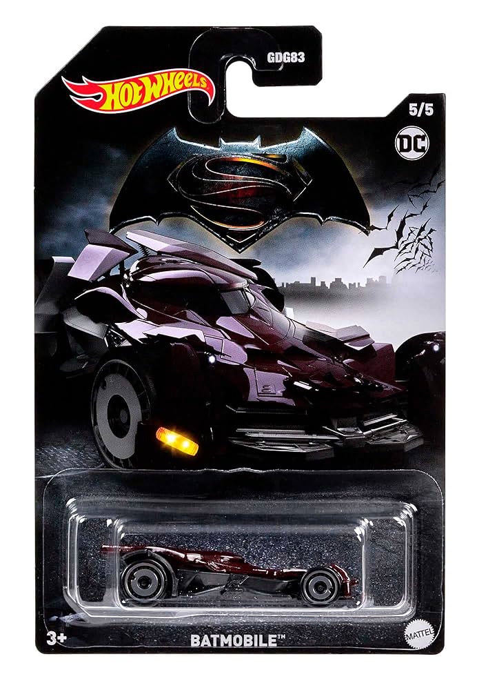 Hot Wheels バットモービル 1/64 Amazon.com: Hot Wheels Batmobile, 1 1:64 Scale Toy Car, DC