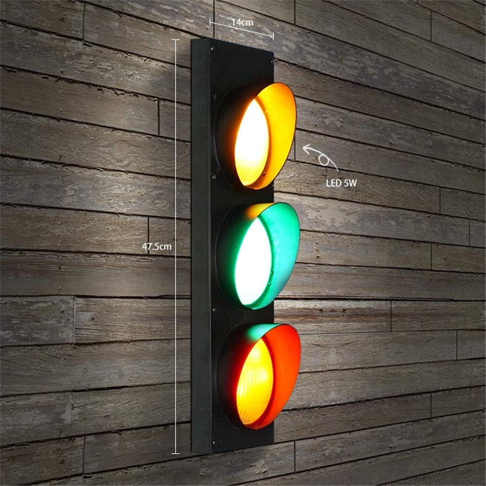 Led Industrielle Vintage Applique Murale Interieur Avec