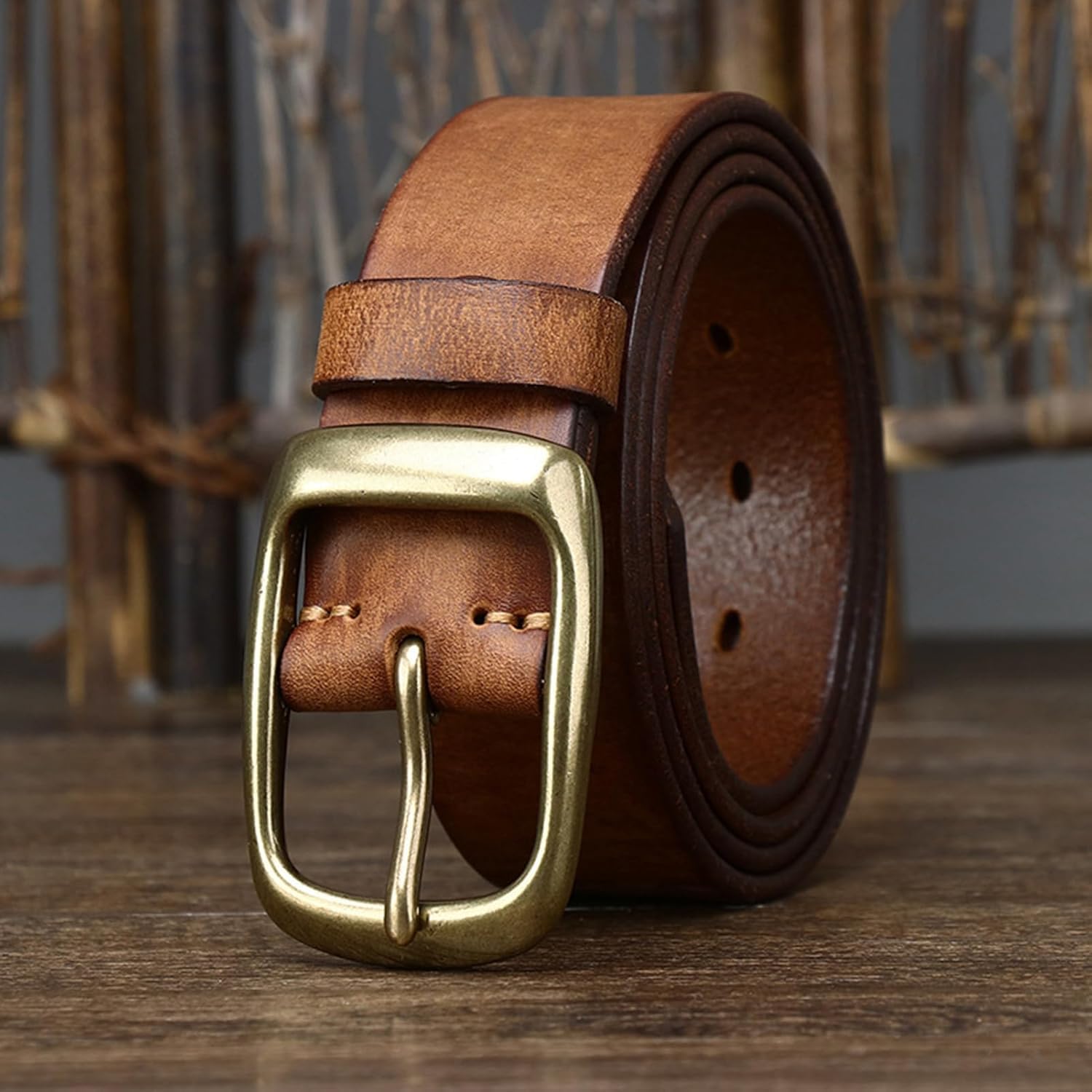 Amazon.com: KUddYYKi Handmade Belt Cowhide Full Grain Real Belts