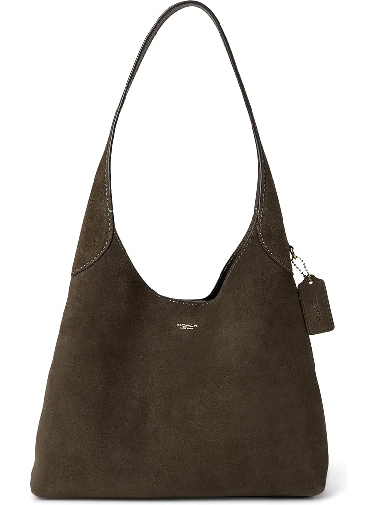 Olive COACH Brooklyn Shoulder Bag 28
