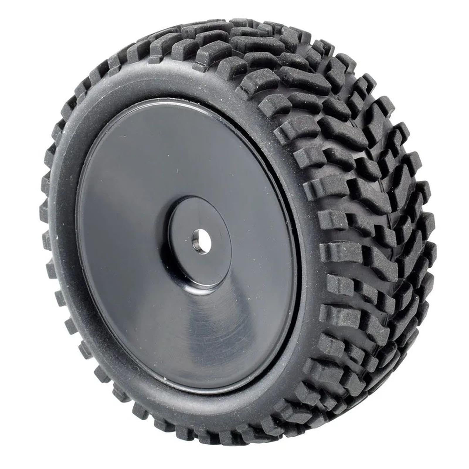Rueda Neumáticos Goma, Bujes Hex 75mm 4Uds para Tamiya 1/12 1/14 1/10 RC