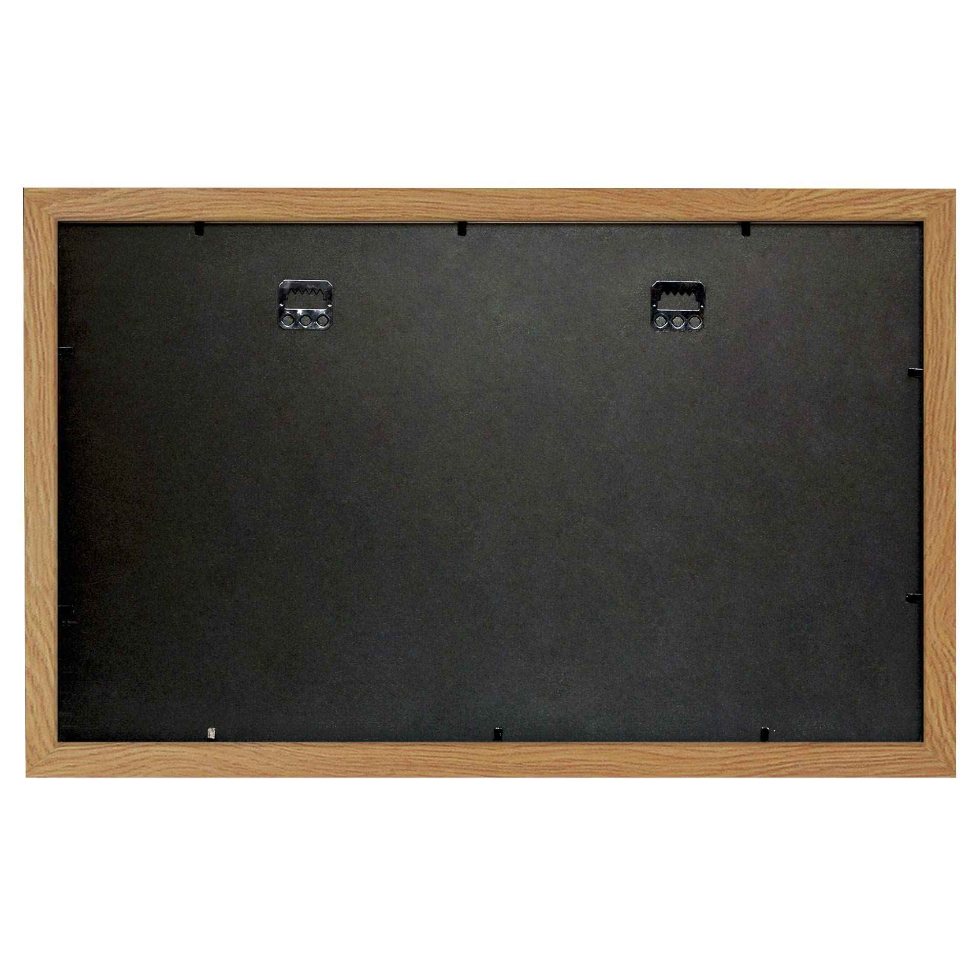 Americanflat 11x18 Graduation Frame in Dark Oak with 2 Opening Mat Displays - 5x7 Picture Frame and 8.5x11 Diploma Frame - Engineered Wood and Polished Glass - Includes Hanging Hardware