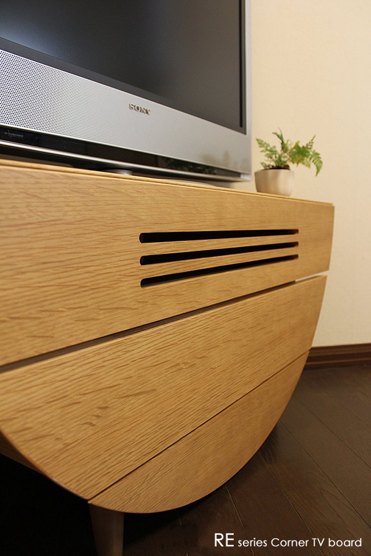 Amazon | 【 開梱 設置・無料 】RE 幅88cm コーナー テレビ台 tv台