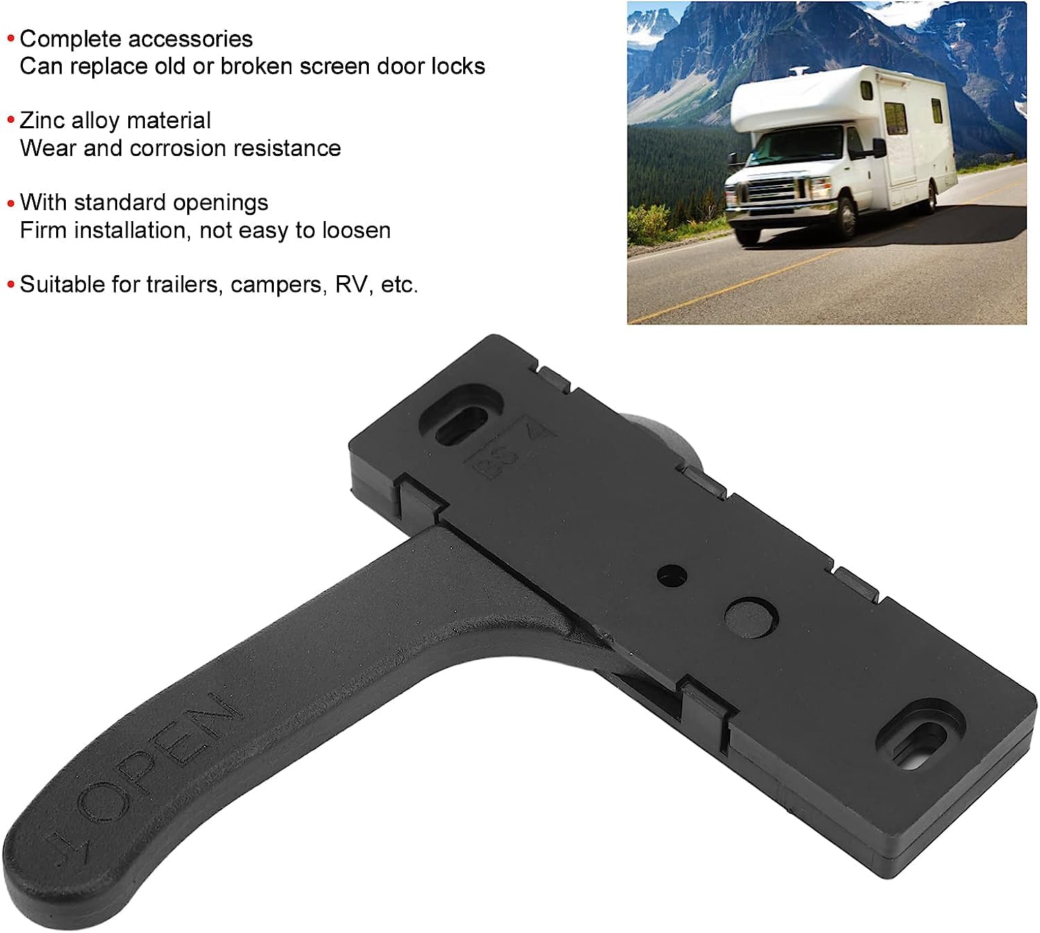 ch Screen Lock Rechtsgriff-Kit for Wohnmobil-Wohnwagen