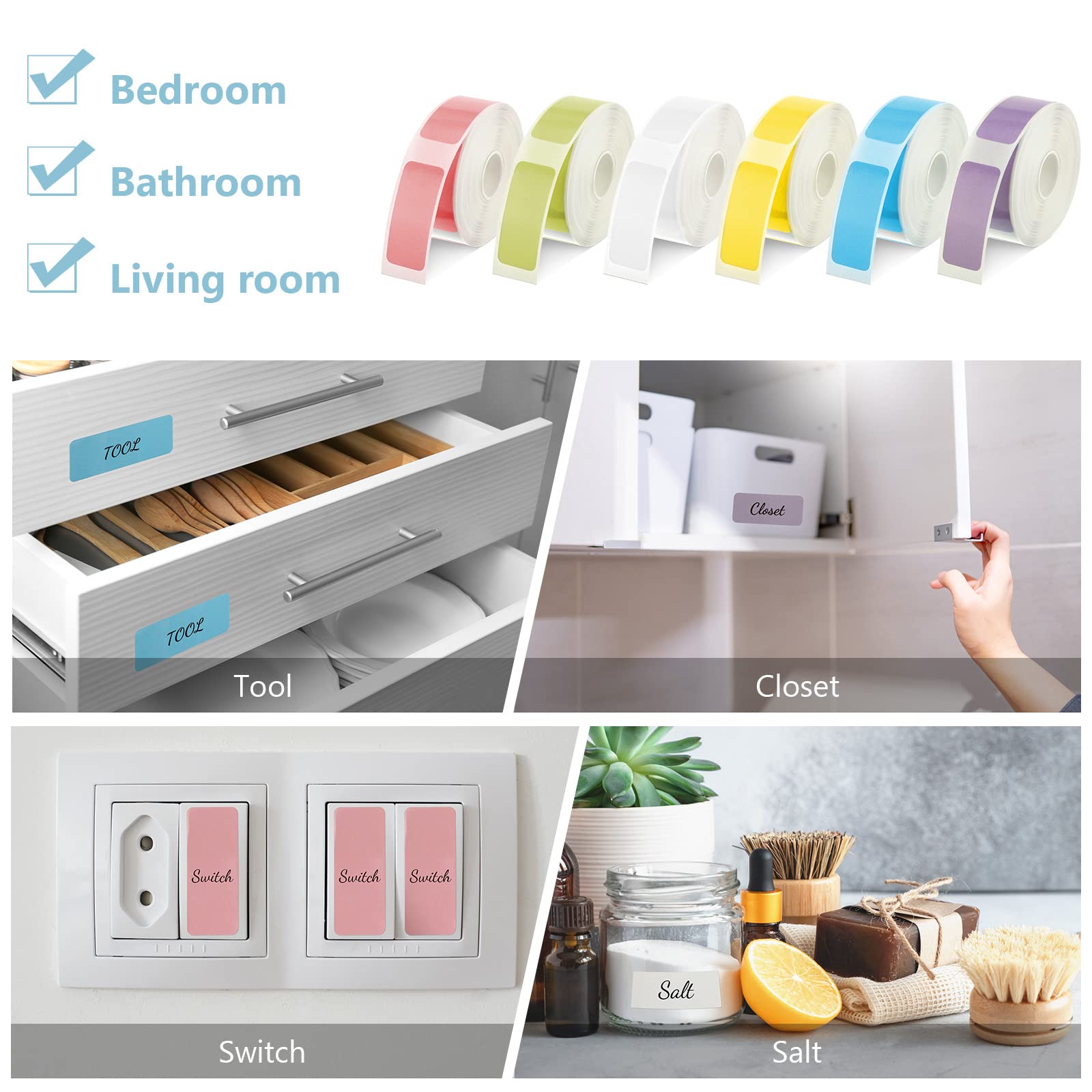 800 Labels 60 X 40 Thermal Eco Self Adhesive Sticker Paper Barcode Scale Label Roll