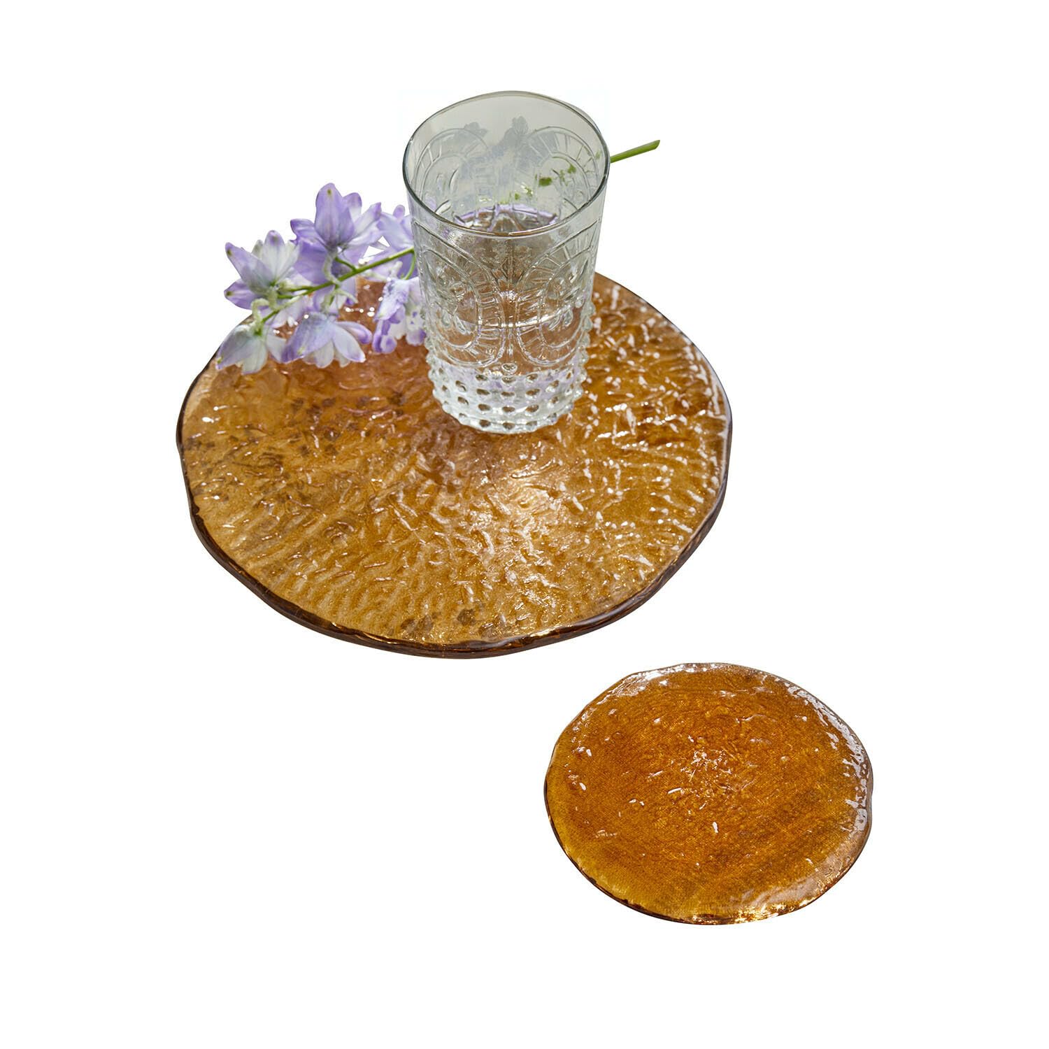 Dessous de verres marron LOBERON parfaits pour vos apéritifs et moments conviviaux