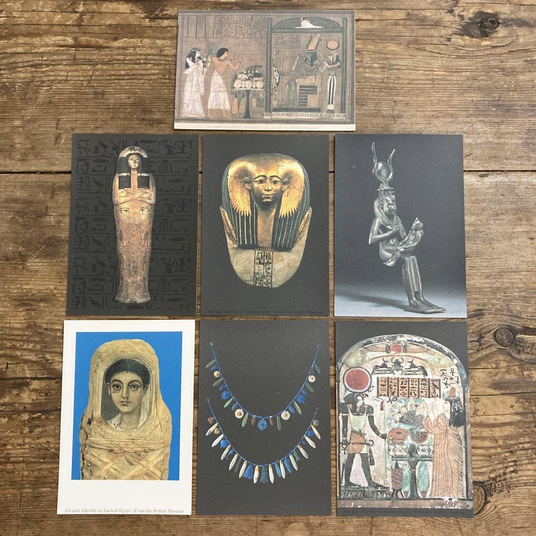Amazon | 「大英博物館 古代エジプト展」ポストカード 7枚セット