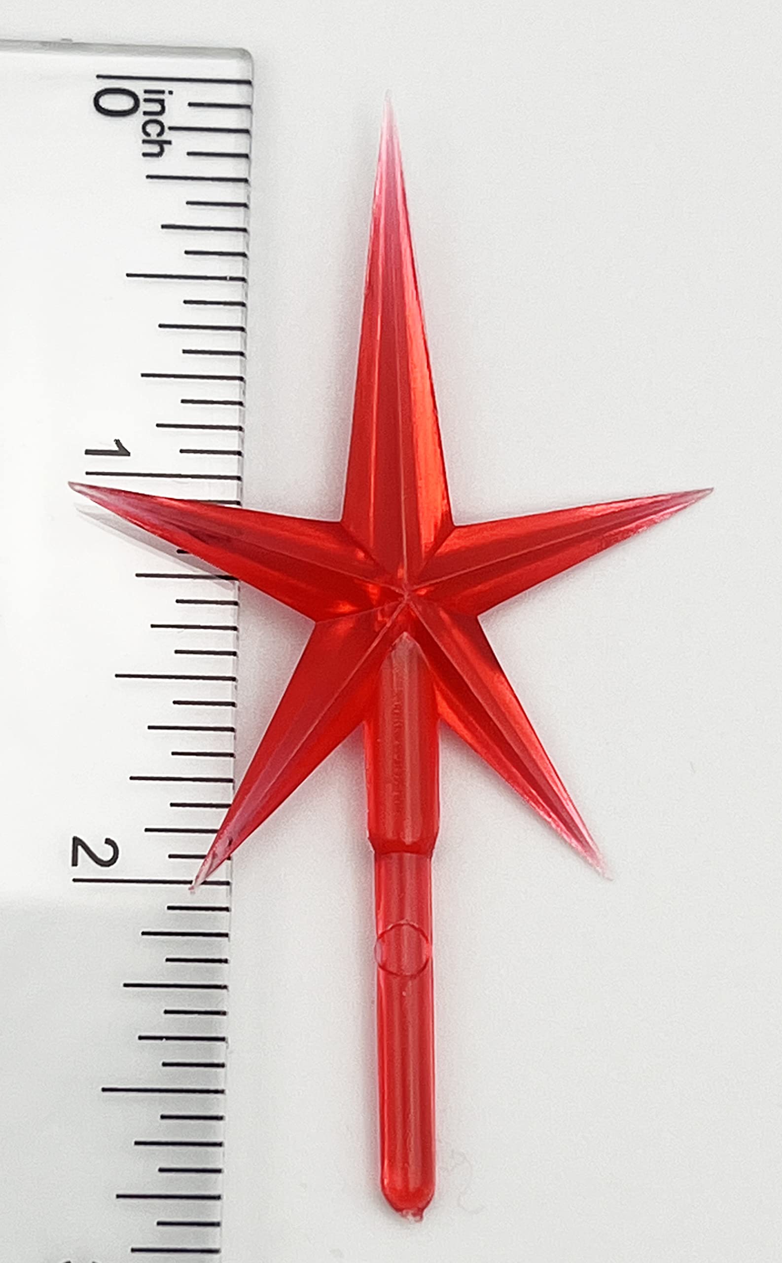 6 Pack Blue Stars Ceramic Christmas Tree Lights Plastic Light Decorations -  Replacement Parts Christmas Tree Ornaments - Wholesale Craft Outlet LLC, image size:1586x2560