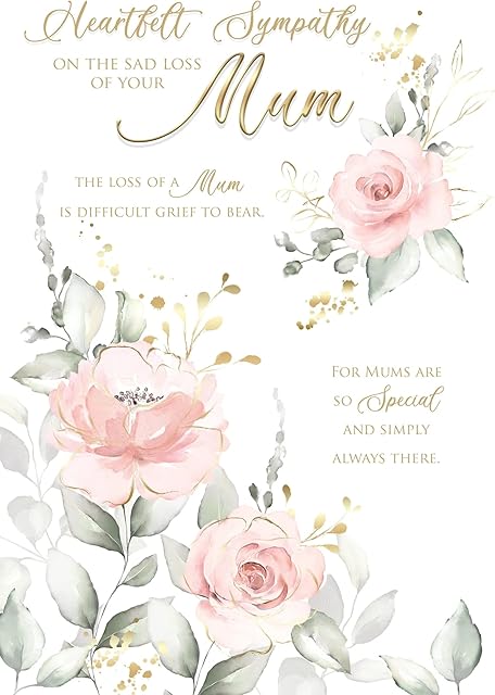Cherry Orchard - Heartfelt Sympathy On The Sad Loss of Your Mum Condolence Card (ML821)