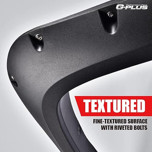 Miniatura 8 de PIT66 Juego de 4 guardabarros compatibles con Ford F150 Styleside 2009-2014 (no para modelos Platinum y Raptor), juego de guardabarros pintables,